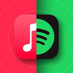 اسپاتیفای و اپل موزیک